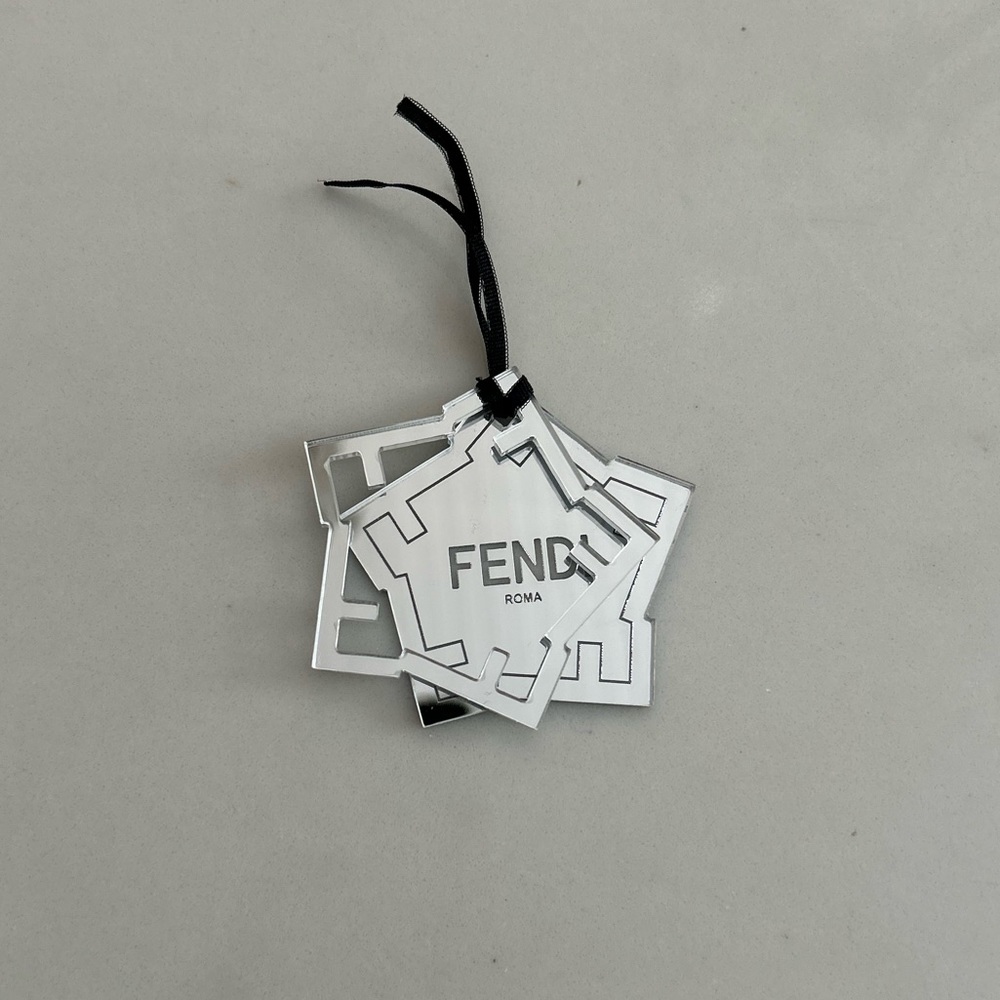 Fendi Silver Charm